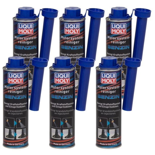 Set 6 Buc Liqui Moly Aditiv Curatat Sistem Benzina 300ML 21624